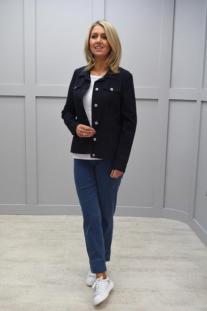 Robell Navy Happy Jacket | Style Boutique NI