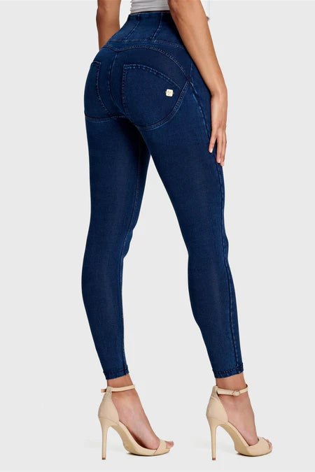 Freddy High Waist WR.UP Blue Shaping Super Skinny Jeggings With Zip-WRUP2HHC002ORG