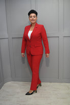 4683 Avalon Red Blazer Jacket With Buttons - Dolores 303