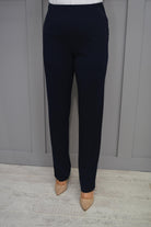 4697 Tia Navy Palazzo Style Trousers -71179 7093 6903