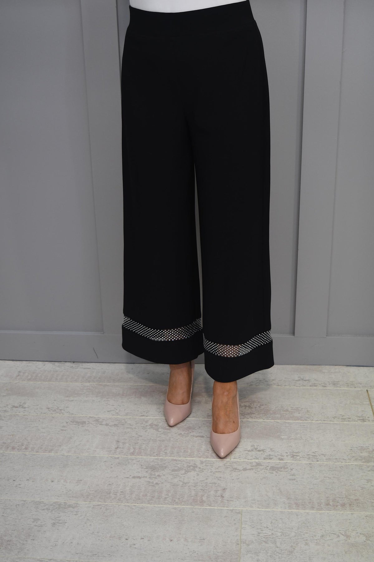 Mesh Wide Leg Pants Style 233749