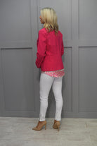 Robell Dark Cerise Pink Happy Jacket - 57609 5499 460