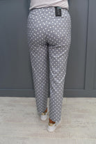 Robell Bella 09 Grey Spot Trousers - 51560 54570 910