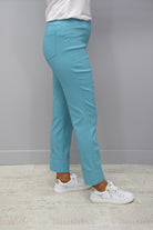 Robell Bella Duck Egg Blue 7/8 Trousers - 51568 5499 730