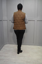 Cro Bronze Padded Gilet With Black Zip - 1128 1284 562