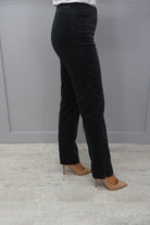 Robell Marie Grey Velvet Trousers - 51414 54362 95