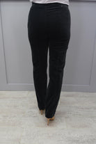 Robell Marie Grey Velvet Trousers - 51414 54362 95