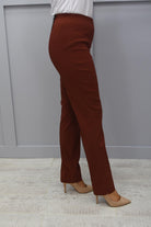 Robell Marie Copper Full Length Trousers - 51412 5499 290