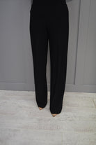 Joseph Ribkoff Black Wide Leg Trouser - 153088 11