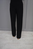 Joseph Ribkoff Black Wide Leg Trouser - 153088 11