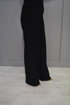 Joseph Ribkoff Black Wide Leg Trouser - 153088 11