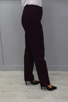 Robell Marie Maroon Trousers - 51412 5499 560