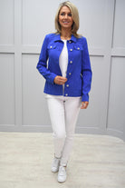 Robell Royal Blue Happy Jacket - 57609 5499 67