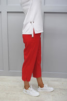 Robell Marie Red Cropped Trousers - 51576 5499 40