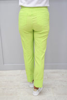 Robell Bella Lime Green Trousers - 51568 5499 810