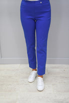 Robell Bella Trousers Blue - 51568 5499 67