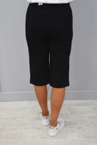 Robell Bella Black Shorts - 51625 5499 90