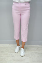 Robell Marie Ballet Slipper Pink Cropped Trousers - 51576 5499 410