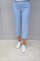 Robell Marie Maya Blue Cropped Trousers - 51576 5499 610