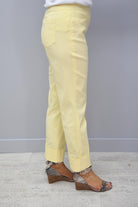 Robell Bella Trousers Lemon 22 - 51568 5499