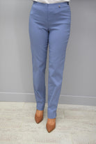 Robell Marie Full Length Trousers Light Denim Colour- 51412 5499 62